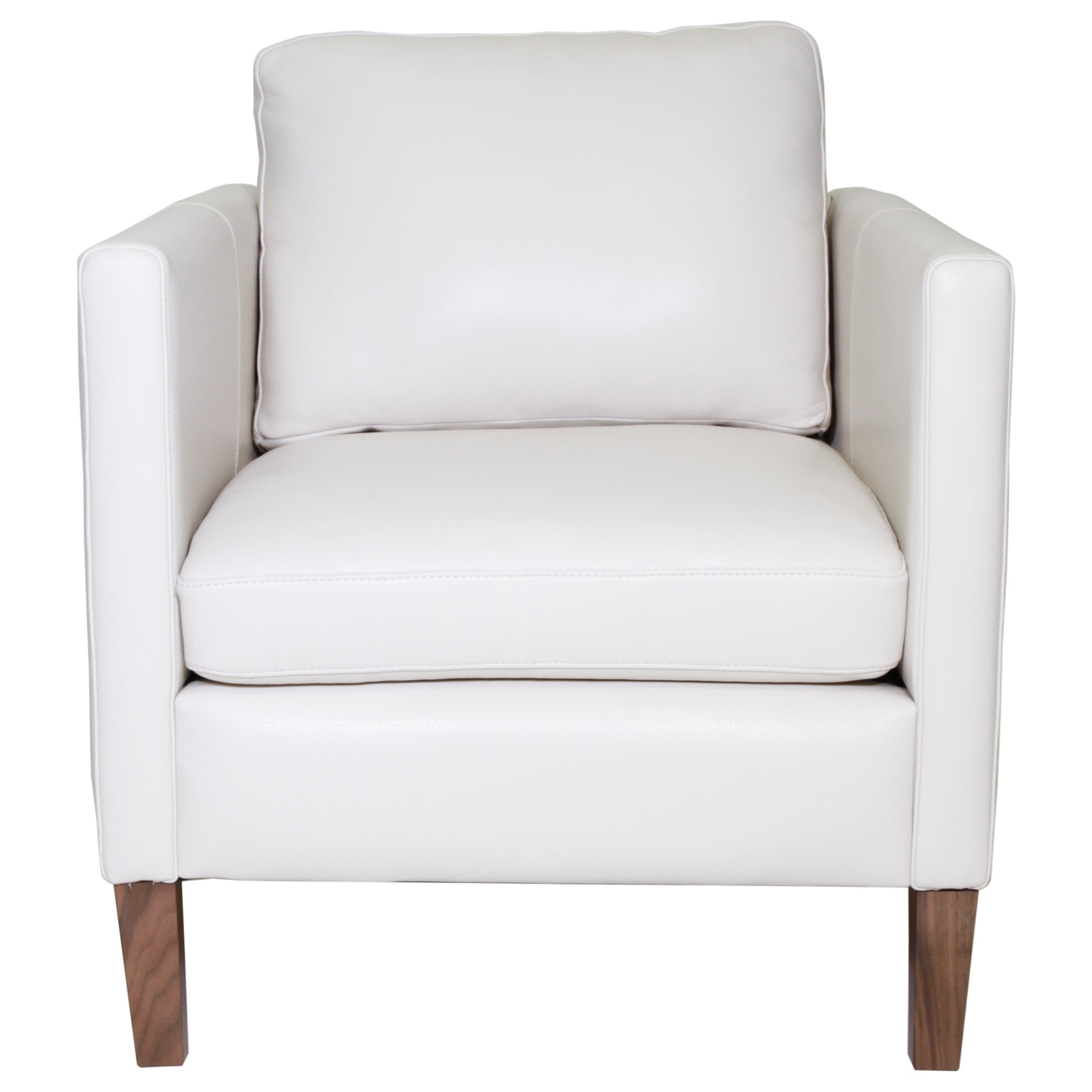 American Leather Milo 609209321 Modern Upholstered Chair with
